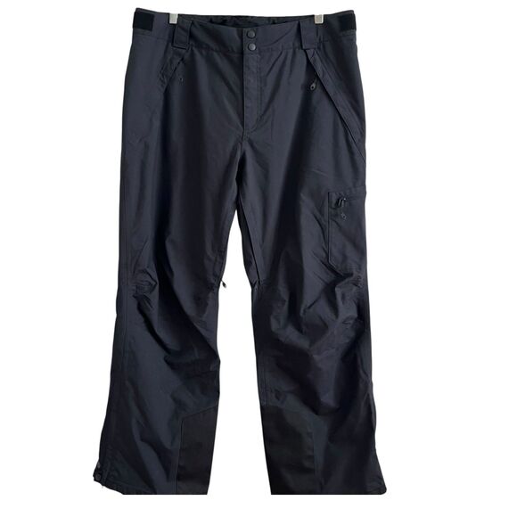 Eastern Mountain Sports EMS Womens XL Snow Ski Pants Black System Three EMS - Picture 1 of 16